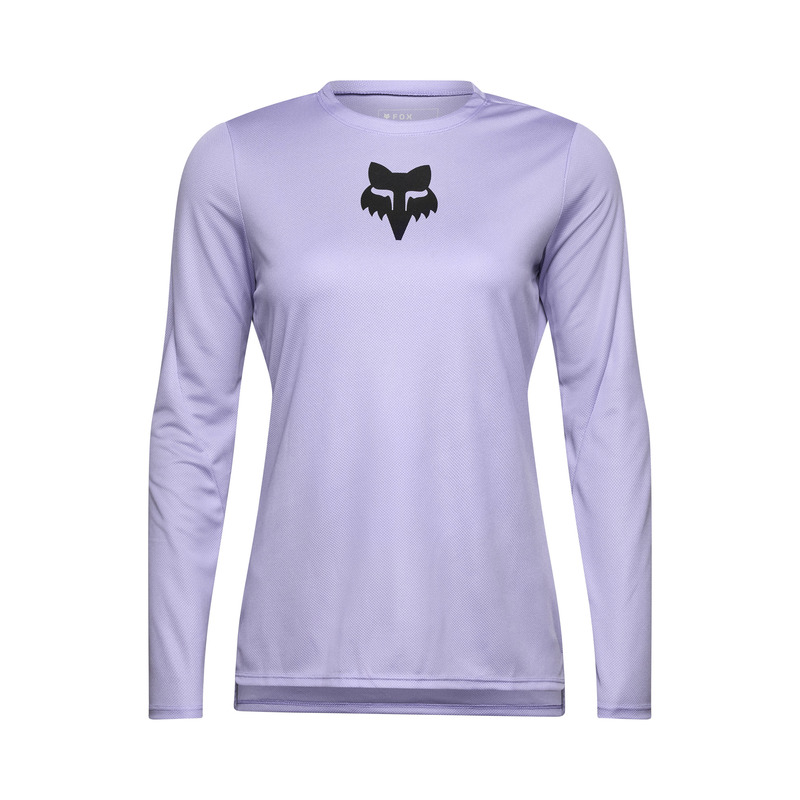 KOSZULKA ROWEROWA Z DŁUGIM RĘKAWEM DAMSKA FOX RANGER HEAD LILAC XL