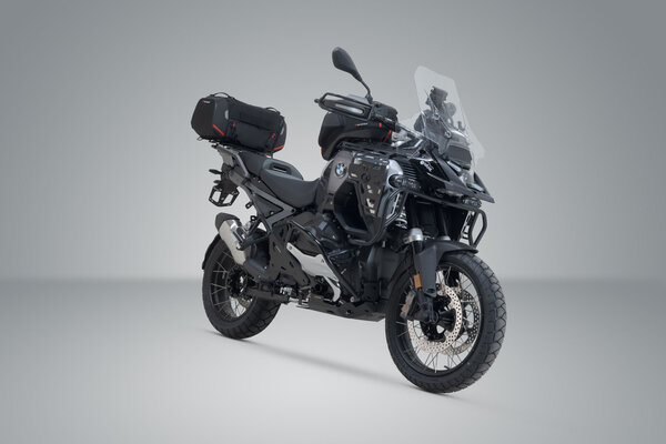 ZESTAW TORBA TYLNA I STELAŻ SW-MOTECH RACKPACK BMW R 1300 GS (23-) FOR BMW TOP CASE HOLDER
