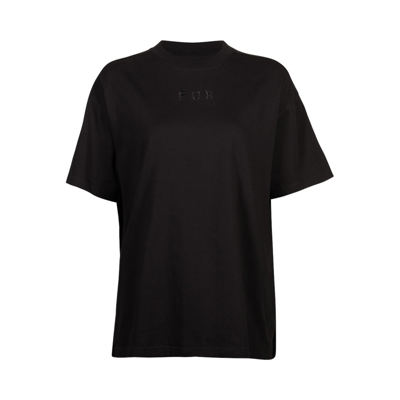 T-SHIRT DAMSKI FOX WORDMARK OS BLACK