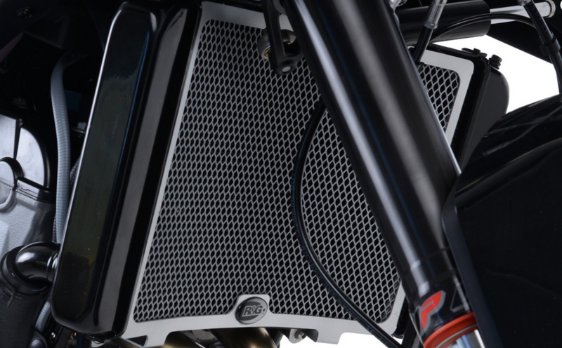 OSŁONA CHŁODNICY RG RACING KTM 790 DUKE BEZ MODYFIKACJI OSŁONY BLACK