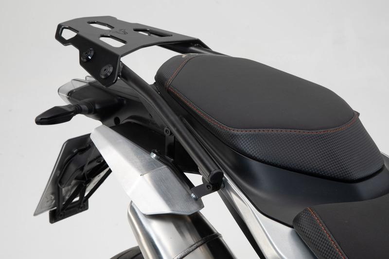 STELAŻ STREET-RACK POD PŁYTĘ MONTAŻOWĄ KUFRA SW-MOTECH KTM 790 DUKE (18-)/ 890 DUKE R (19-) BLACK
