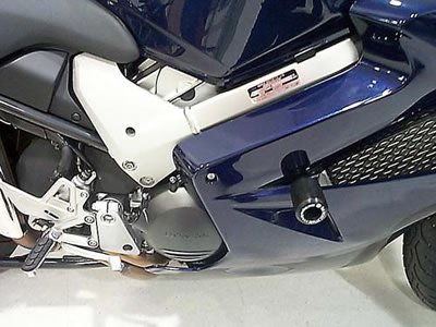 CRASHPADY CLASSIC RG RACING HONDA VFR800 02- 13 (VTEC) BLACK