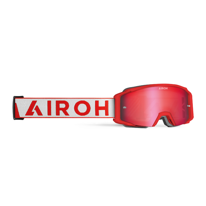 GOGLE AIROH BLAST XR1 RED MATT - SZYBA RED MIRRORED (1 SZYBA W ZESTAWIE)