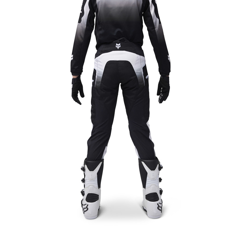 SPODNIE MOTOCYKLOWE JUNIOR FOX 180 LEAN BLACK WHITE