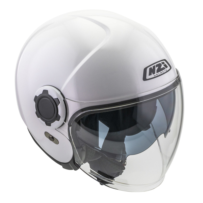 KASK MOTOCYKLOWY NZI RINGWAY 2 DUO WHITE
