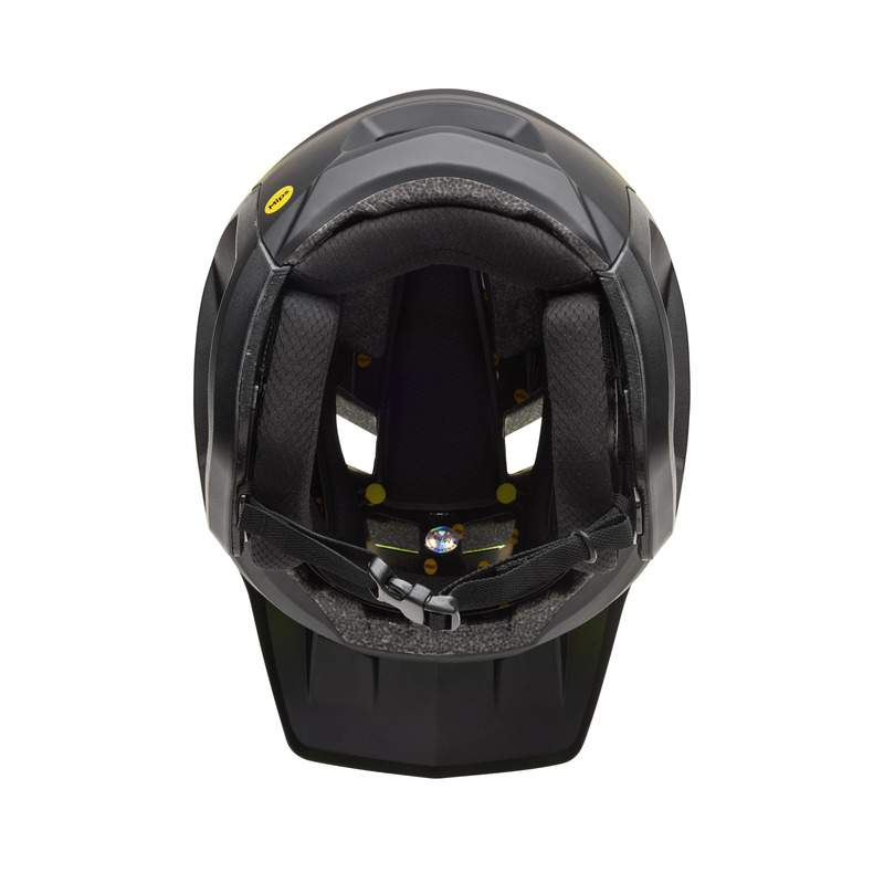 KASK ROWEROWY FOX DROPFRAME FLUO YELLOW XL
