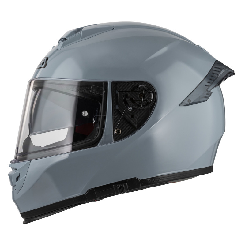 KASK MOTOCYKLOWY NZI EURUS 4 STREAM DUO NARDO GREY XS