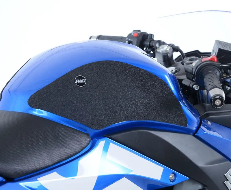 NAKLEJKA NA BAK TANKPAD ANTYPOŚLIZGOWY 2 CZĘŚCI RG RACING SUZUKI GSX250R (17-) CLEAR