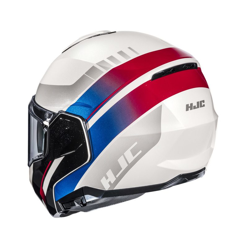 KASK MOTOCYKLOWY HJC I101 MIRA WHITE BLUE S