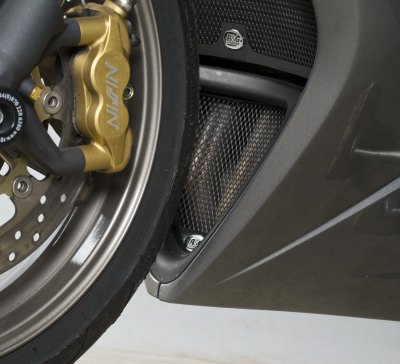 OSŁONA KOLEKTORÓW WYDECHOWYCH RG RACING TRIUMPH 675 DAYTONA 06- 12 BLACK