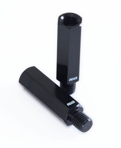 PRZEDŁUŻENIE LUSTERKA RG RACING KAWASAKI Z250SL BLACK