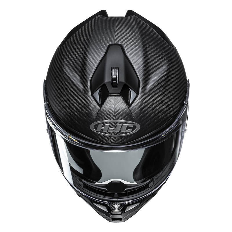 KASK MOTOCYKLOWY HJC F72 SOLID CARBON MATTE BLACK XS