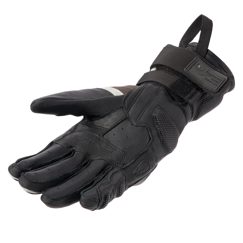 RĘKAWICE MOTOCYKLOWE REBELHORN RANGE BLACK LIGHT GREY