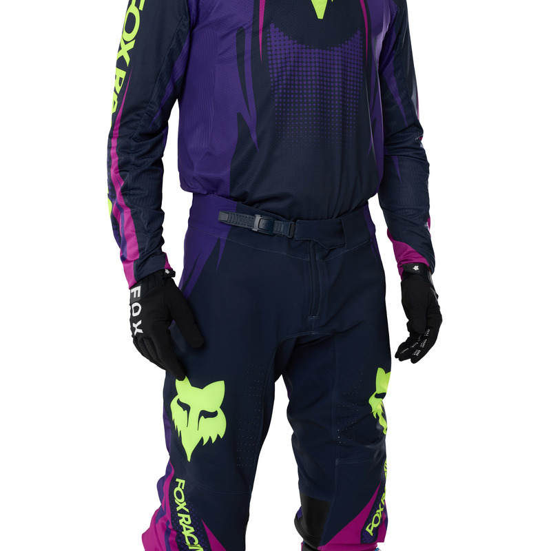SPODNIE MOTOCYKLOWE FOX 360 TEMPER GRAPE 32