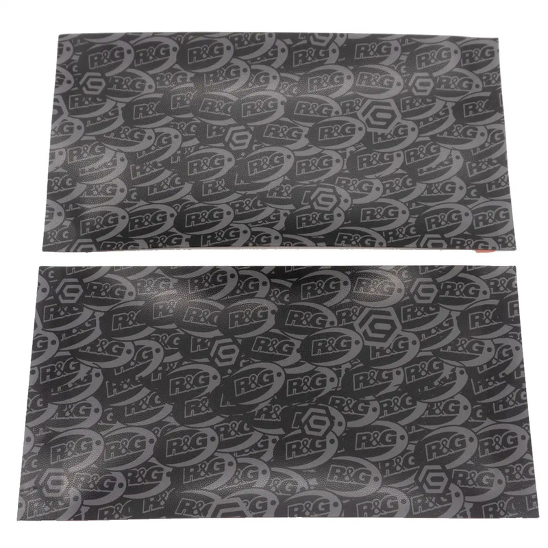 NAKLEJKA NA BAK TANKPAD ANTYPOŚLIZGOWY 2 CZĘŚCI RG RACING 305MMX155MM BLACK