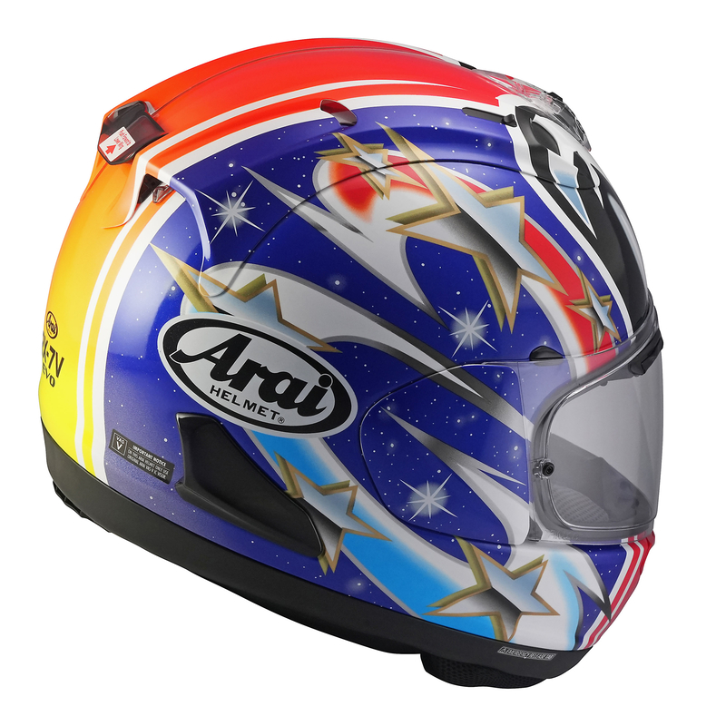 KASK MOTOCYKLOWY ARAI RX-7V EVO 99 NAKANO RED L