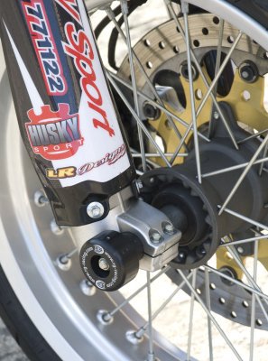 SLIDERY PRZEDNIEGO ZAWIESZENIA RG RACING HUSQVARNA 630 SMR 10-11 BLACK