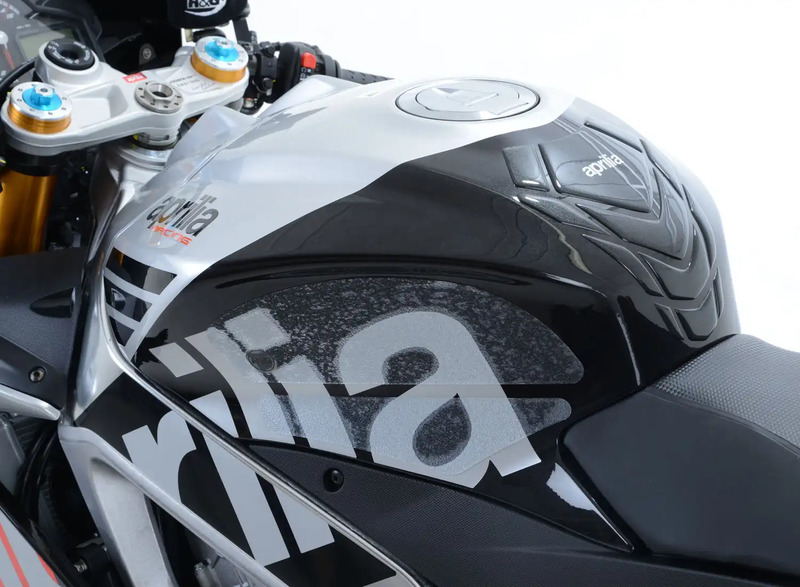 NAKLEJKA NA BAK TANKPAD ANTYPOŚLIZGOWY 4 CZĘŚCI RG RACING APRILIA RSV-4 (09-14)/TUONO (11-14) BLACK