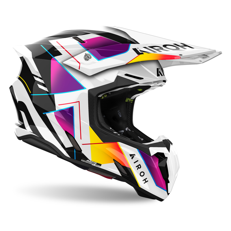 KASK MOTOCYKLOWY AIROH TWIST 3 RAINBOW GLOSS