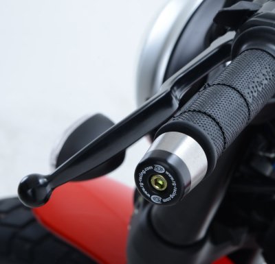 KOŃCÓWKI KIEROWNICY RG RACING DUCATI SCRAMBLER (800)/CLASSIC/STREET CLASSIC BLACK