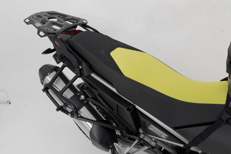 ZESTAW KUFRÓW BOCZNYCH URBAN ABS I STELAŻY SW-MOTECH APRILIA TUAREG 660 (21-) BLACK 2X16,5L