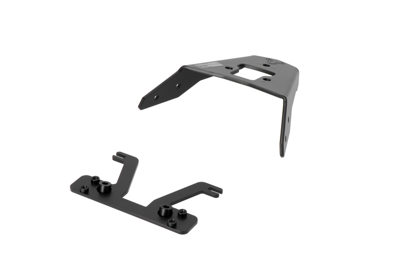 STELAŻ POD PŁYTĘ MONTAŻOWĄ KUFRA ALU-RACK SW-MOTECH SUZUKI SV 650/S(03-08) SV 1000/S(03-05) BLACK