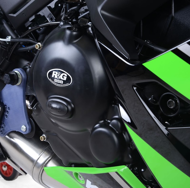 OSŁONA SILNIKA RG RACING KAWASAKI Z 650/NINJA 650 17- PRAWA STRONA BLACK RACE