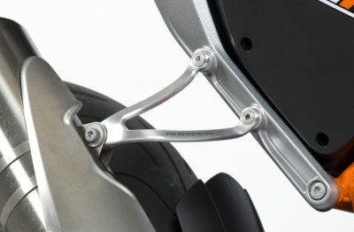 MOCOWANIE WYDECHU RG RACING KTM 690 DUKE 12 SILVER