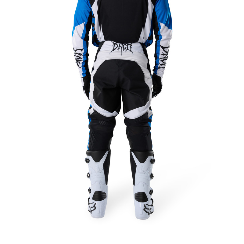 SPODNIE MOTOCYKLOWE FOX 180 HD38 BLACK BLUE