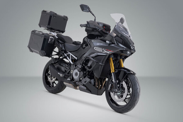 ZESTAW BAGAŻOWY ADVENTURE SW-MOTECH SUZUKI GSX-S1000GX (23-) BLACK