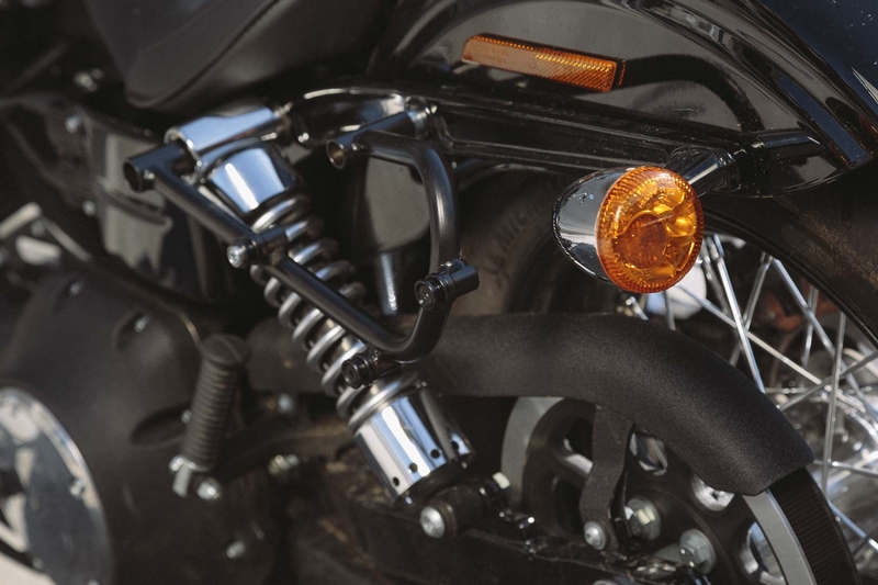 STELAŻ BOCZNY SLC LEWY SW-MOTECH HARLEY DYNA MODELS (09-17) BLACK