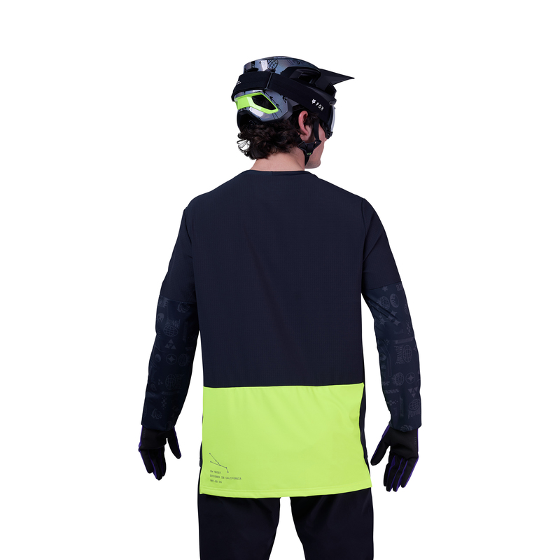 KOSZULKA ROWEROWA Z DŁUGIM RĘKAWEM FOX DEFEND THERMAL LUNAR SE BLACK S