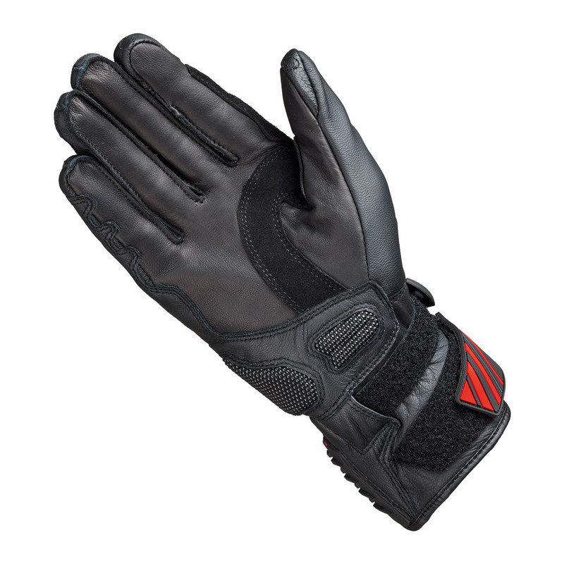 RĘKAWICE MOTOCYKLOWE HELD EVO-THRUX 3 BLACK RED 9