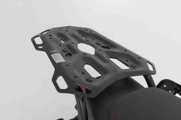 STELAŻ POD BAGAŻ CENTRALNY ADVENTURE-RACK SW-MOTECH MOTO GUZZI V85 STRADA (24-) BLACK