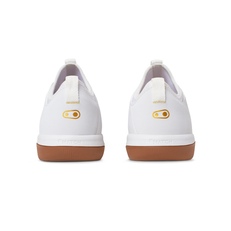BUTY CRANKBROTHERS STAMP STREET LACE WHITE GOLD - GUM OUTSOLE