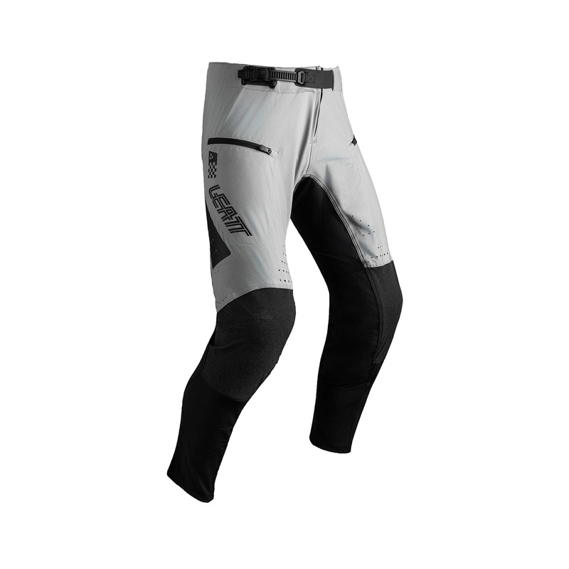 SPODNIE OFFROADOWE LEATT MOTO 4.5 ENDURO X-FLOW STEEL GREY S