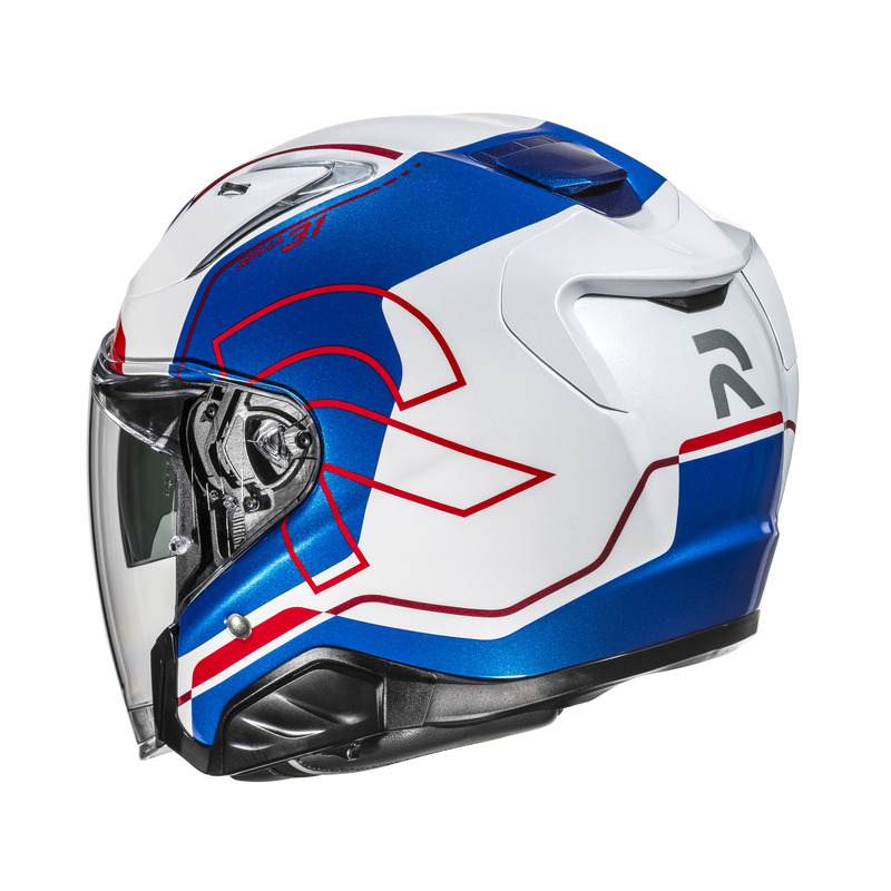 KASK MOTOCYKLOWY HJC RPHA31 DEREEN BLUE WHITE XS