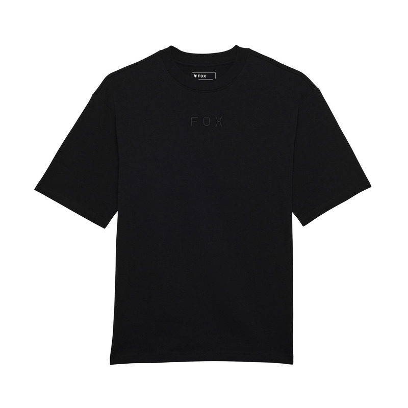 T-SHIRT FOX WORDMARK OVERSIZED BLACK