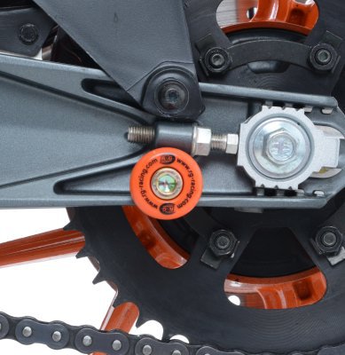 ROLKI WAHACZA M10 RG RACING Z750 -06, ZX-10R -07, ZX12-R, Z250SL, NINJA - ORANGE