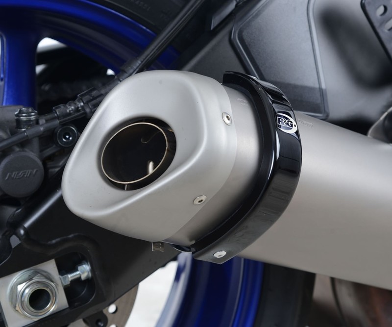 OSŁONA TŁUMIKA RG RACING YAMAHA YZF-R6 17- BLACK