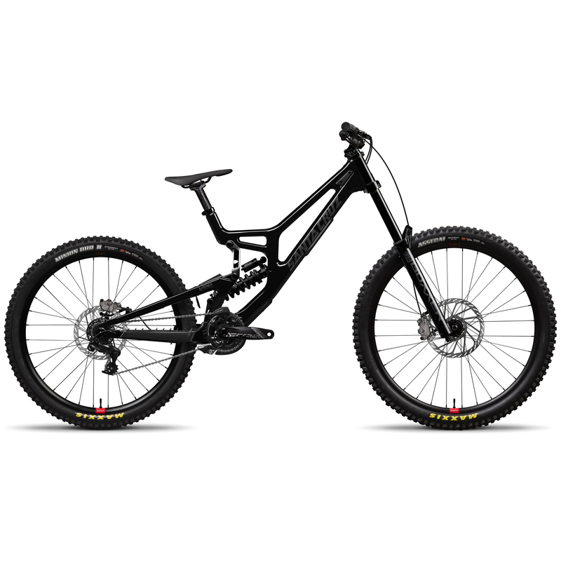 ROWER SANTA CRUZ V10 8 CC MX 24 DH S BLACK SPARKLE L
