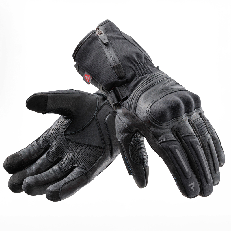 RĘKAWICE MOTOCYKLOWE REBELHORN SUMMIT WINTER WP BLACK