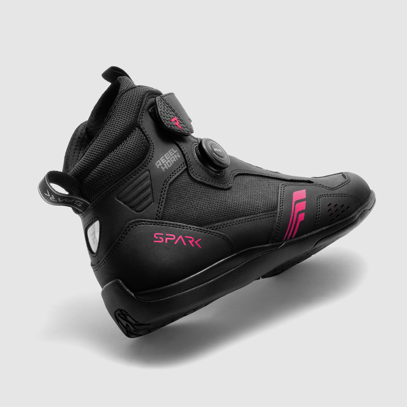 BUTY MOTOCYKLOWE REBELHORN SPARK 3 BLACK PINK 40