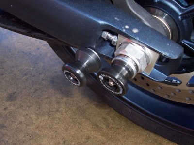 SLIDERY TYLNEJ OSI RG RACING YAMAHA MT-01