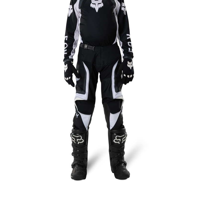 SPODNIE MOTOCYKLOWE JUNIOR FOX 180 FRAME BLACK 22