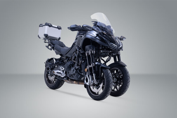 ZESTAW KUFRA CENTRALNEGO TRAX ADV SW-MOTECH YAMAHA NIKEN GT (22-) SILVER