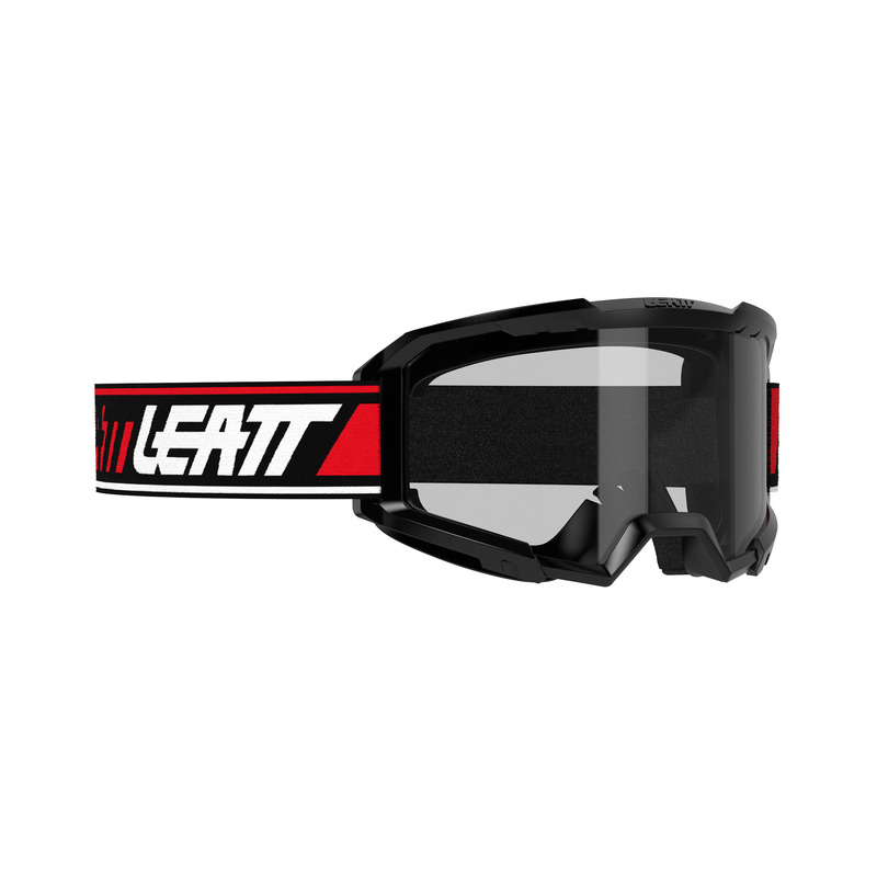 GOGLE LEATT VIZION 2.5 90 VLT BLACK RED CLEAR