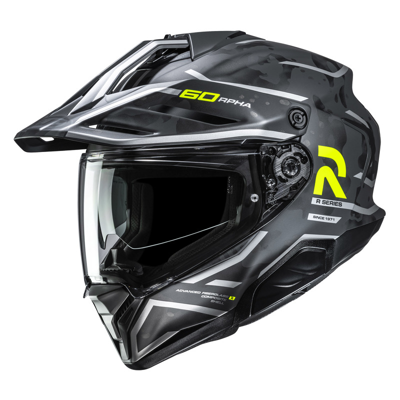 KASK MOTOCYKLOWY HJC RPHA60 KIVA BLACK YELLOW M