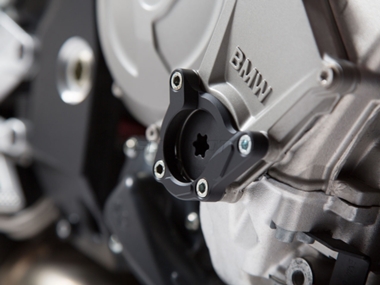OSŁONA SILNIKA SW-MOTECH BMW S1000R/RR/XR BLACK SILVER