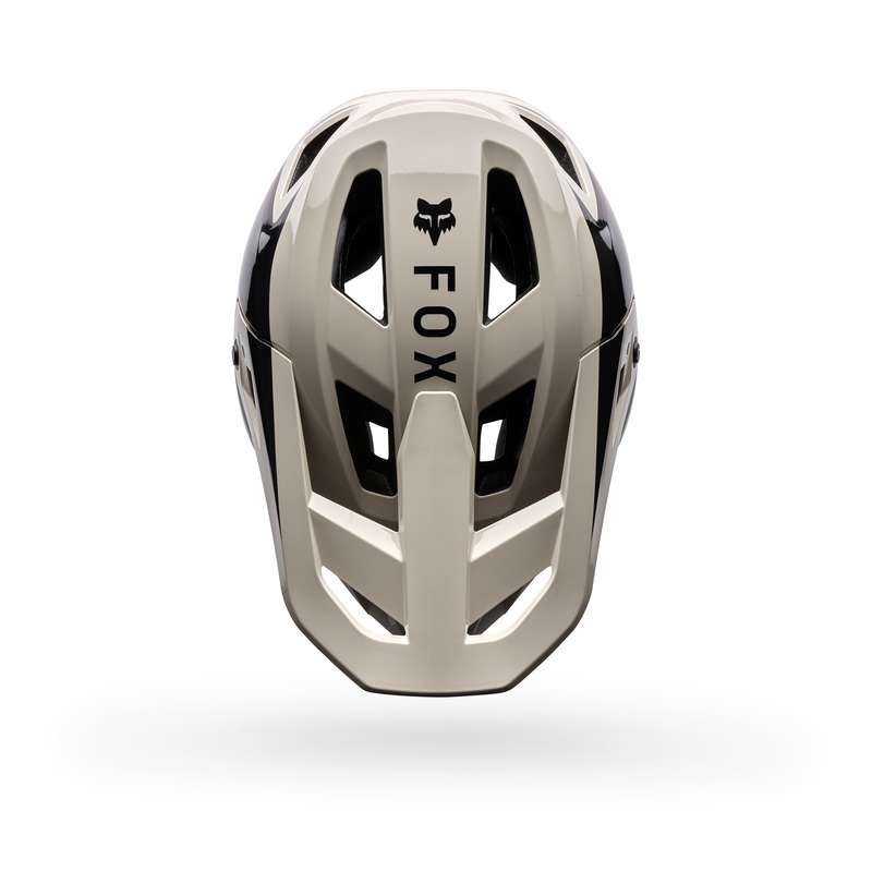 KASK ROWEROWY JUNIOR FOX RAMPAGE VAULT CHALK YM
